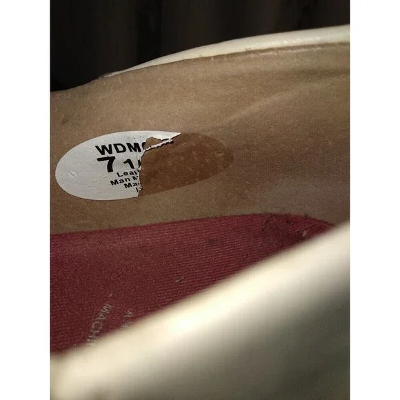 Patchwork Leather Women's Slip-On Shoes - Picture 10 of 11